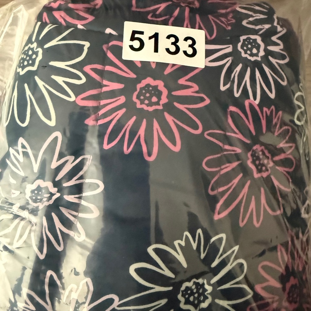 NEW Falls Creek Girls Kids 18M Reversible Jacket Navy Floral Sherpa Puffer Coat - Picture 7 of 7